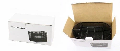 black metal desk organizer