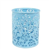 Giá đỡ bút màu xanh