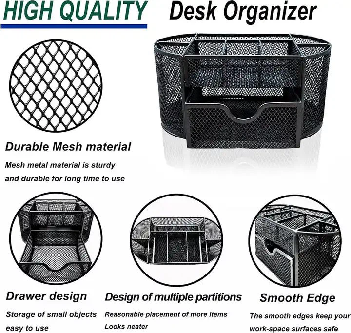 Desk Organizer With Drawer Desk Organizer With Drawer
