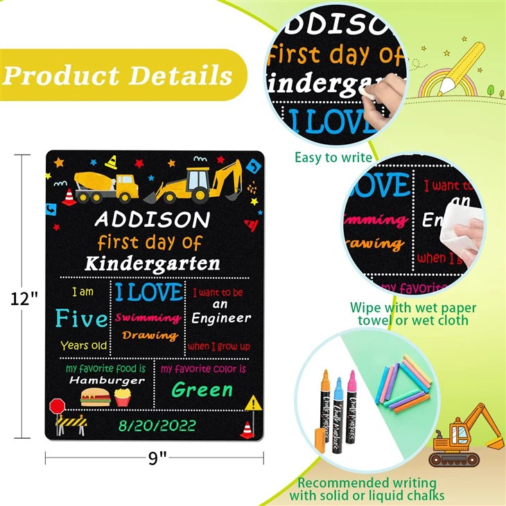 Double Sided Back to School Chalkboard Signs Double Sided Back to School Chalkboard Signs