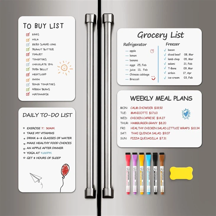 magnetic whiteboard with markers magnetic whiteboard with markers