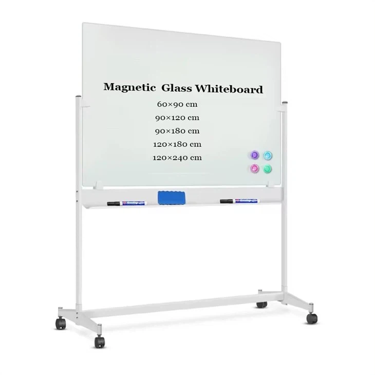 Mobile Glass Whiteboard Mobile Glass Whiteboard