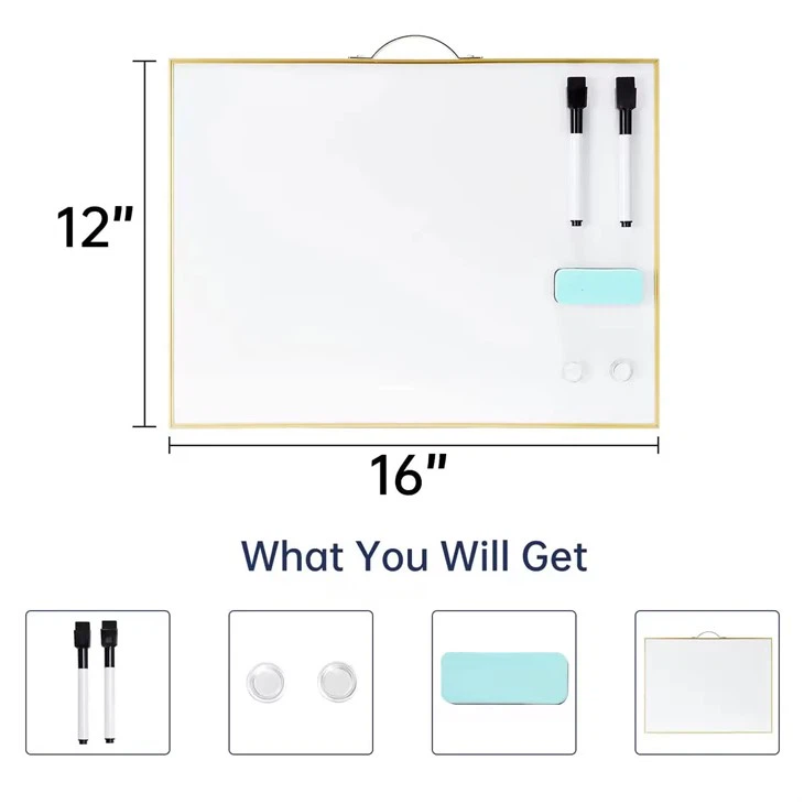 Portable Aluminum Frame Mini Whiteboard