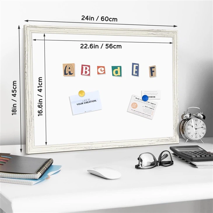 White Vintage White Board